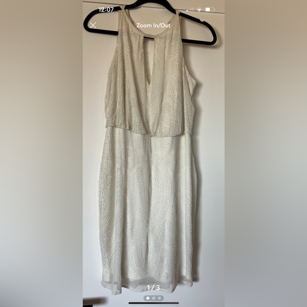 Cache cocktail dress beautifully embellishments